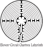 11-circuit chartres labyrinth