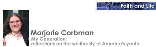 Marjorie Corbman reflects on Spirituality in America's Youth