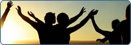 Hands Uplifted