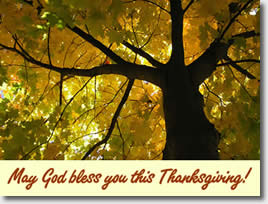 Thanksgiving e-card