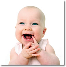 Smiling baby Smiling baby