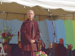 Thich Nhat Hanh speaking